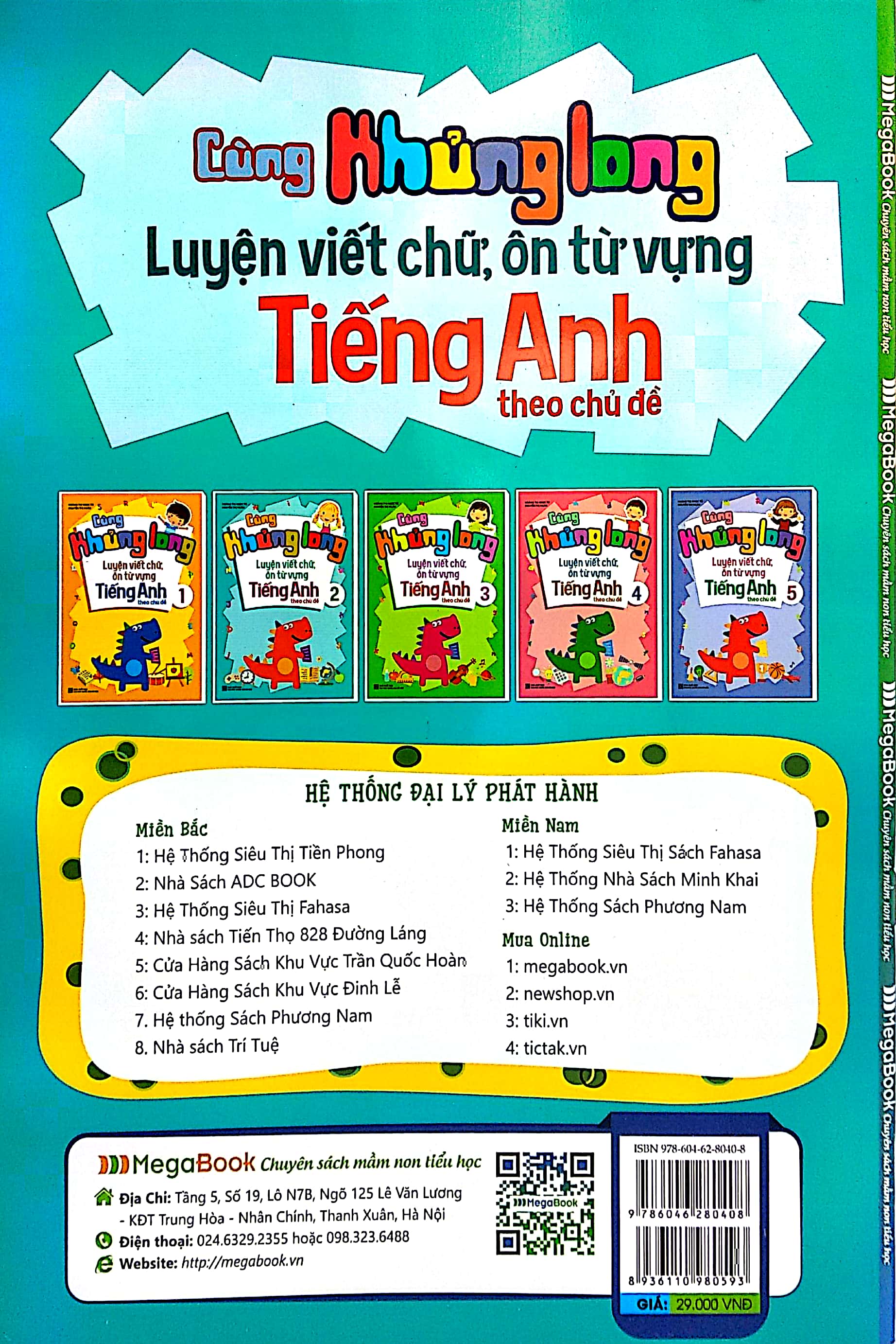 bộ cùng khủng long luyện viết chữ, ôn từ vựng tiếng anh theo chủ đề 2 - Ảnh 13