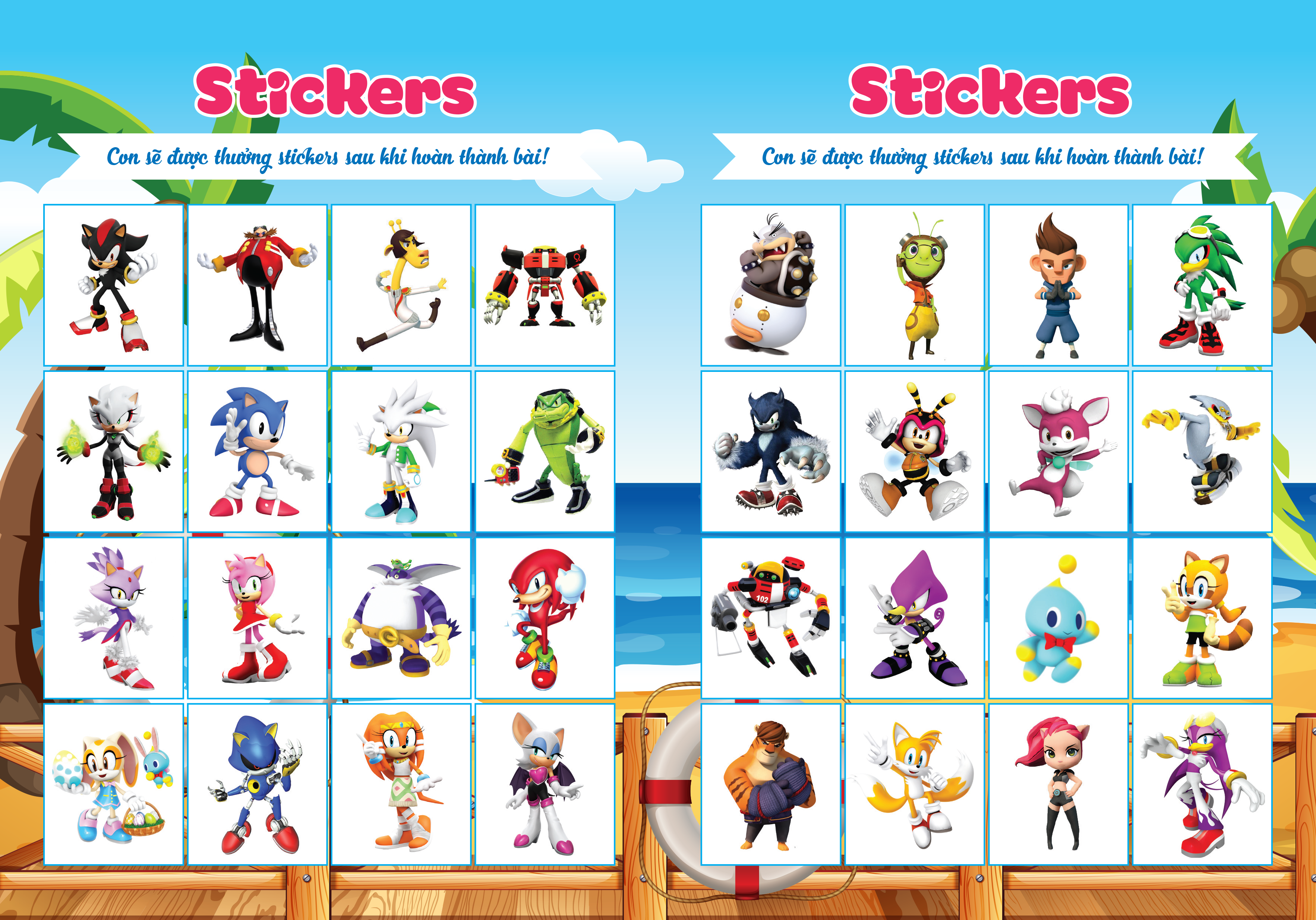 bộ cùng khủng long tập viết chữ cơ bản - chữ cái tiếng anh viết hoa - quyển 4 (sticker bé trai) - Ảnh 10