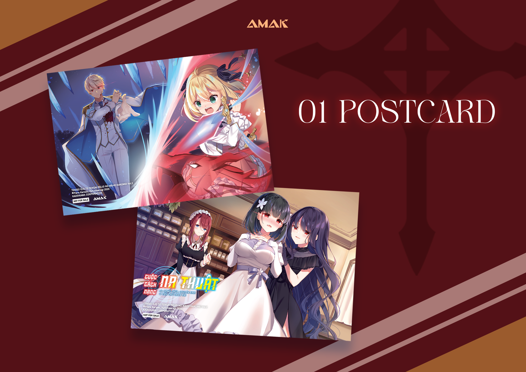 Bộ
						
										
										Cuộc Cách Mạng Ma Thuật Của Công Chúa Chuyển Sinh Và Tiểu Thư Thiên Tài - Tập 2 - Tặng Kèm Postcard - Ảnh 3