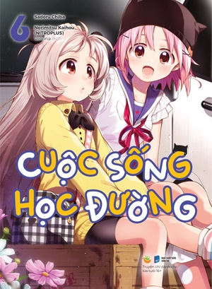 bộ cuộc sống học đường - tập 6 - bản đặc biệt - tặng kèm postcard + postcard pvc + standee acrylic - Ảnh 2