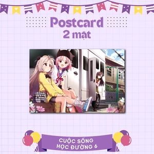 bộ cuộc sống học đường - tập 6 - bản đặc biệt - tặng kèm postcard + postcard pvc + standee acrylic - Ảnh 3