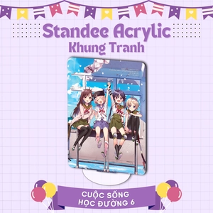bộ cuộc sống học đường - tập 6 - bản đặc biệt - tặng kèm postcard + postcard pvc + standee acrylic - Ảnh 5