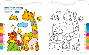 bộ cuộc sống muôn màu - tô màu & dán hình 6 (thích hợp cho trẻ 2 - 6 tuổi) - Ảnh 4