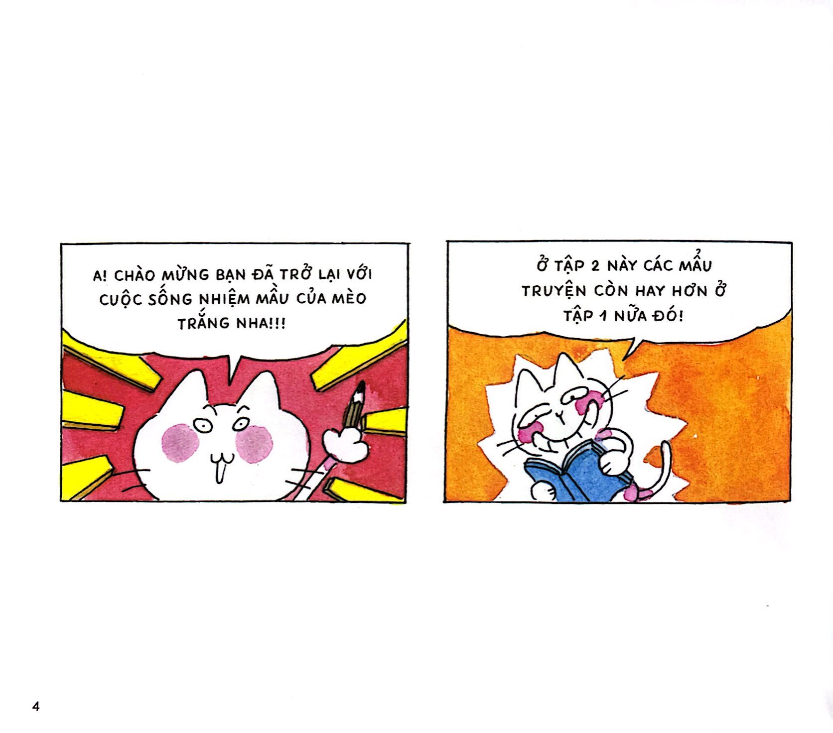 bộ cuộc sống nhiệm mầu của mèo trắng - tập 2 - Ảnh 4