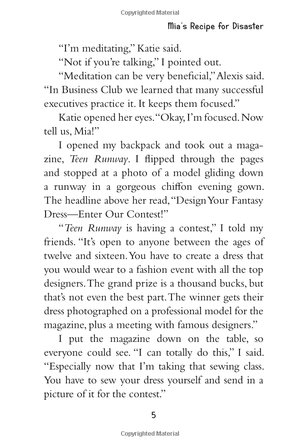 bộ cupcake diaries #22: mia's recipe for disaster - Ảnh 7