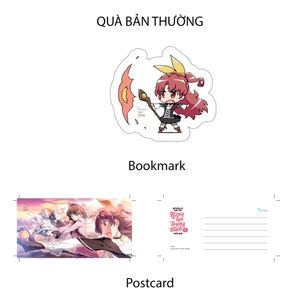 bộ đã bảo là cho tôi năng lực trung bình thôi mà! - tập 2 - bản đặc biệt - tặng kèm bookmark + postcard + huy hiệu - Ảnh 3