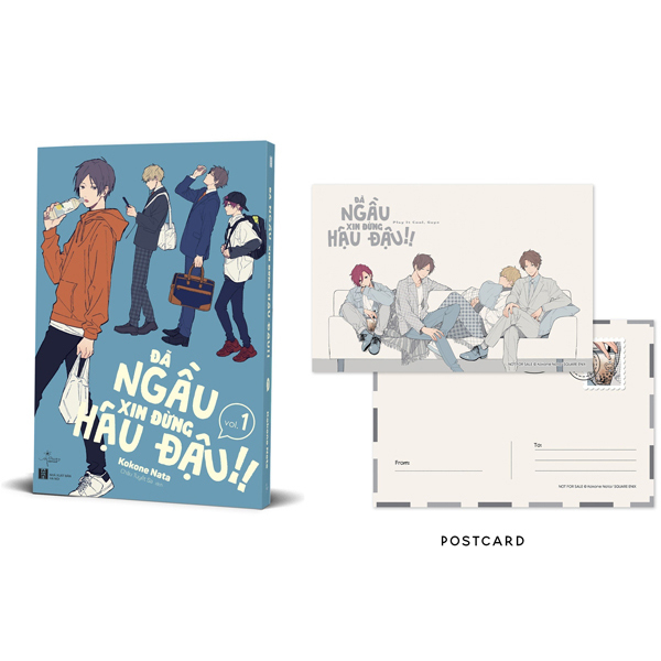 bộ đã ngầu xin đừng hậu đậu!! - tập 1 - tặng kèm postcard