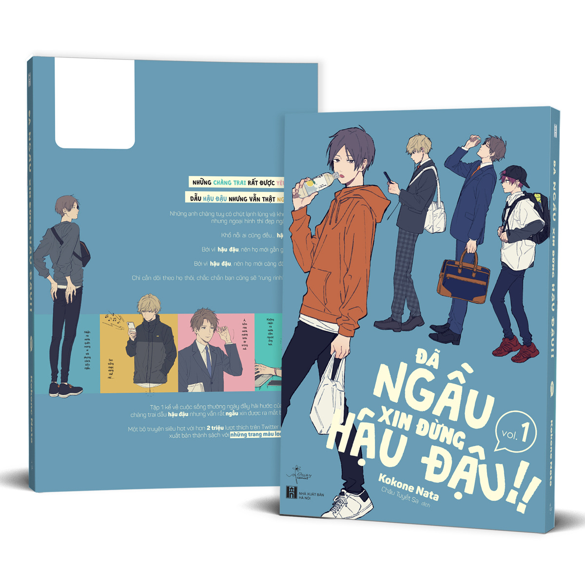 bộ đã ngầu xin đừng hậu đậu!! - tập 1 - tặng kèm postcard - Ảnh 3