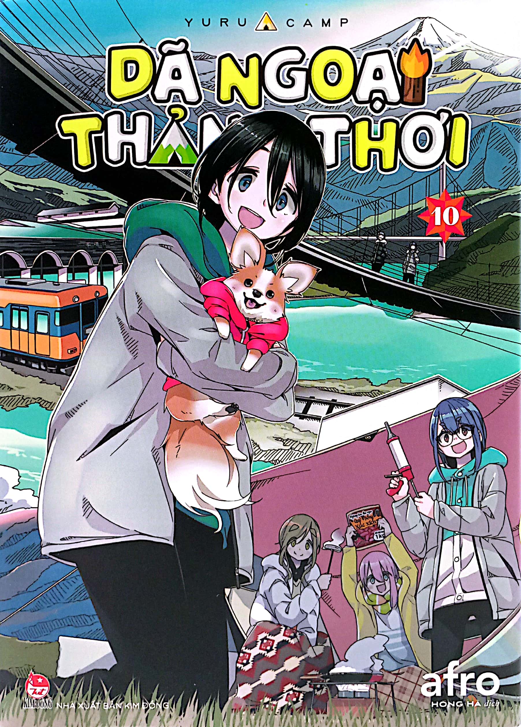 bộ dã ngoại thảnh thơi - yurucamp - tập 10 - Ảnh 3