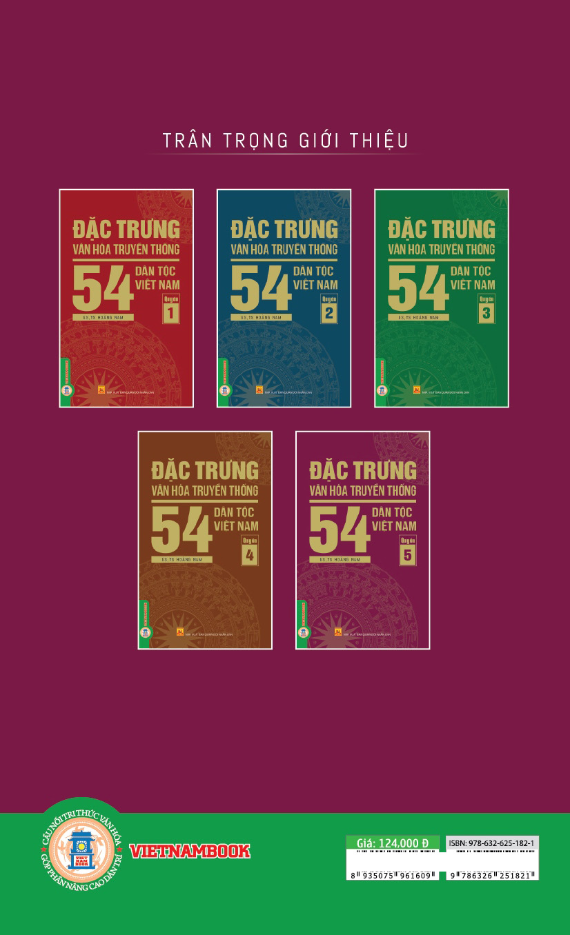 Bộ
						
										
										Đặc Trưng Văn Hóa Truyền Thống 54 Dân Tộc Việt Nam - Quyển 5 - Ảnh 16