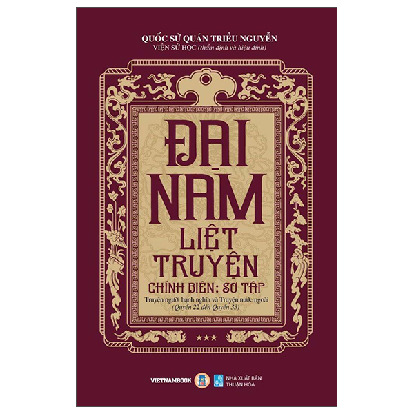 Bộ
						
										
										Đại Nam Liệt Truyện - Tập 3 - Chính Biên - Sơ Tập - Truyện Người Hạnh Nghĩa Và Truyện Nước Ngoài