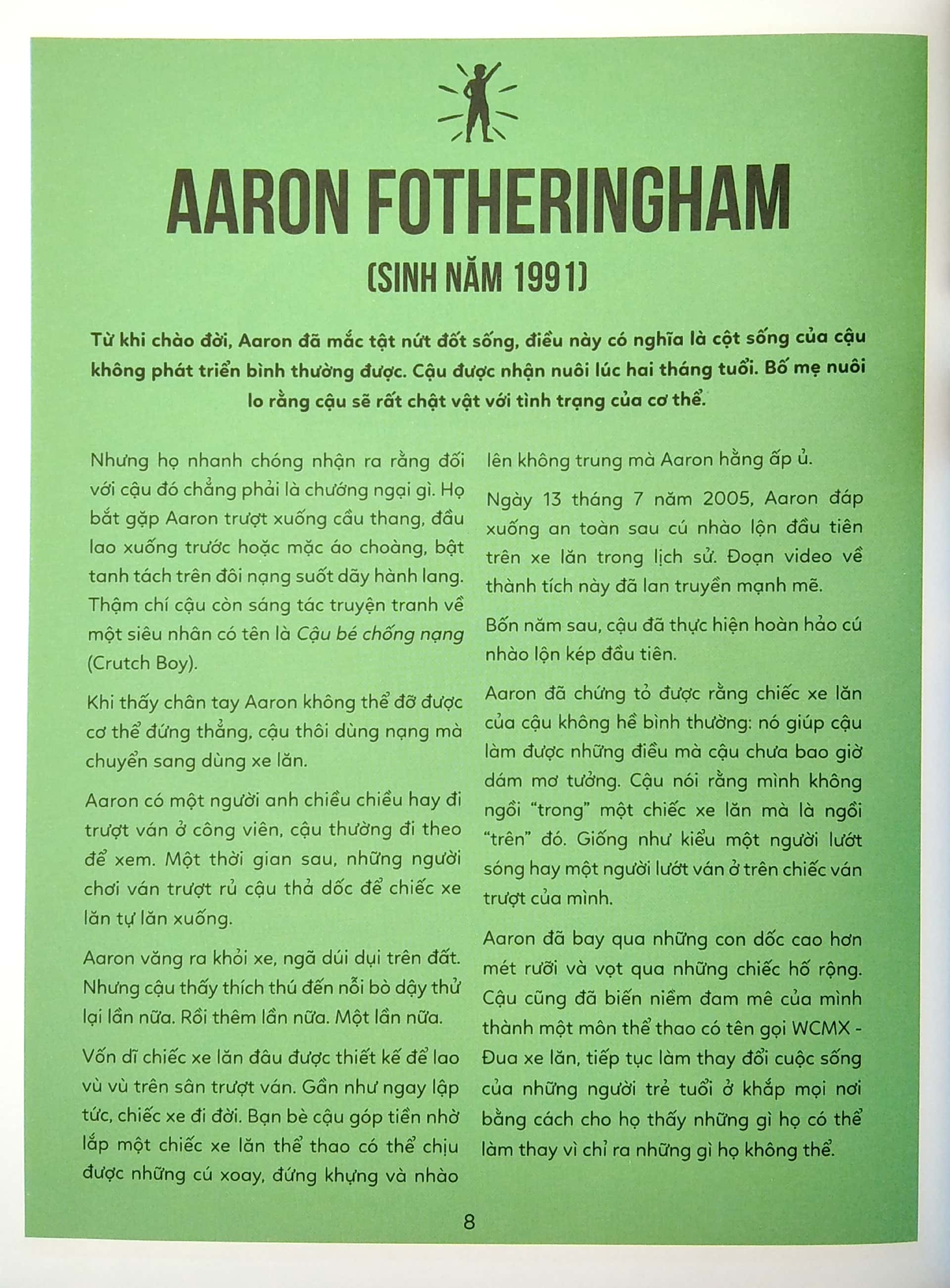 bộ dám khác biệt - những câu chuyện truyền cảm hứng cho bé trai - tập 2 - Ảnh 4