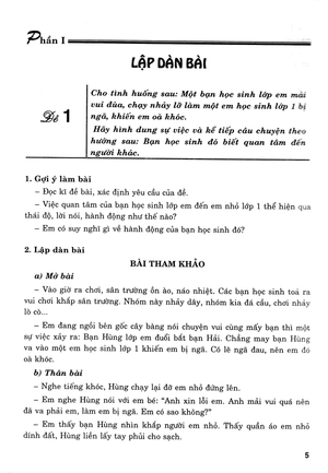 bộ dàn bài tập làm văn 4 (dùng chung cho các bộ sgk hiện hành) - Ảnh 5
