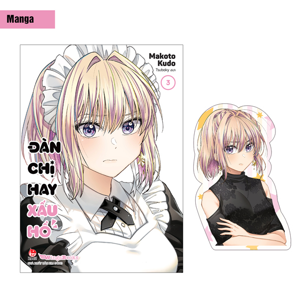 Bộ Đàn Chị Hay Xấu Hổ - Tập 3 - Tặng Kèm Bookmark Bế Hình