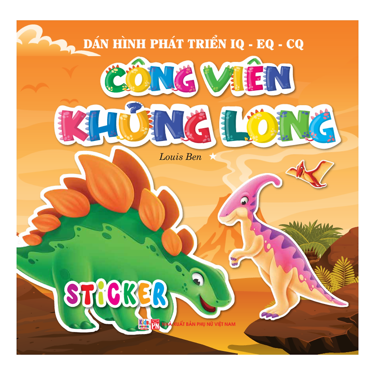 Bộ Dán Hình Phát Triển IQ-EQ-CQ - Công Viên Khủng Long - Tập 1 - Ảnh 2