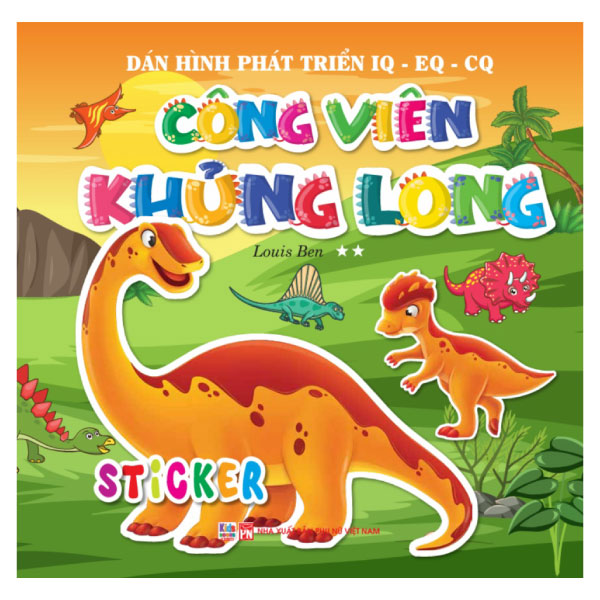 Bộ Dán Hình Phát Triển IQ-EQ-CQ - Công Viên Khủng Long - Tập 1 - Ảnh 7
