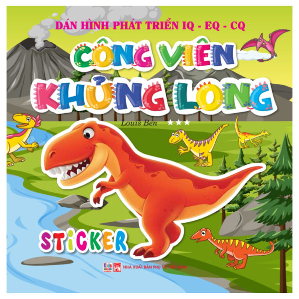 Bộ Dán Hình Phát Triển IQ-EQ-CQ - Công Viên Khủng Long - Tập 1 - Ảnh 8