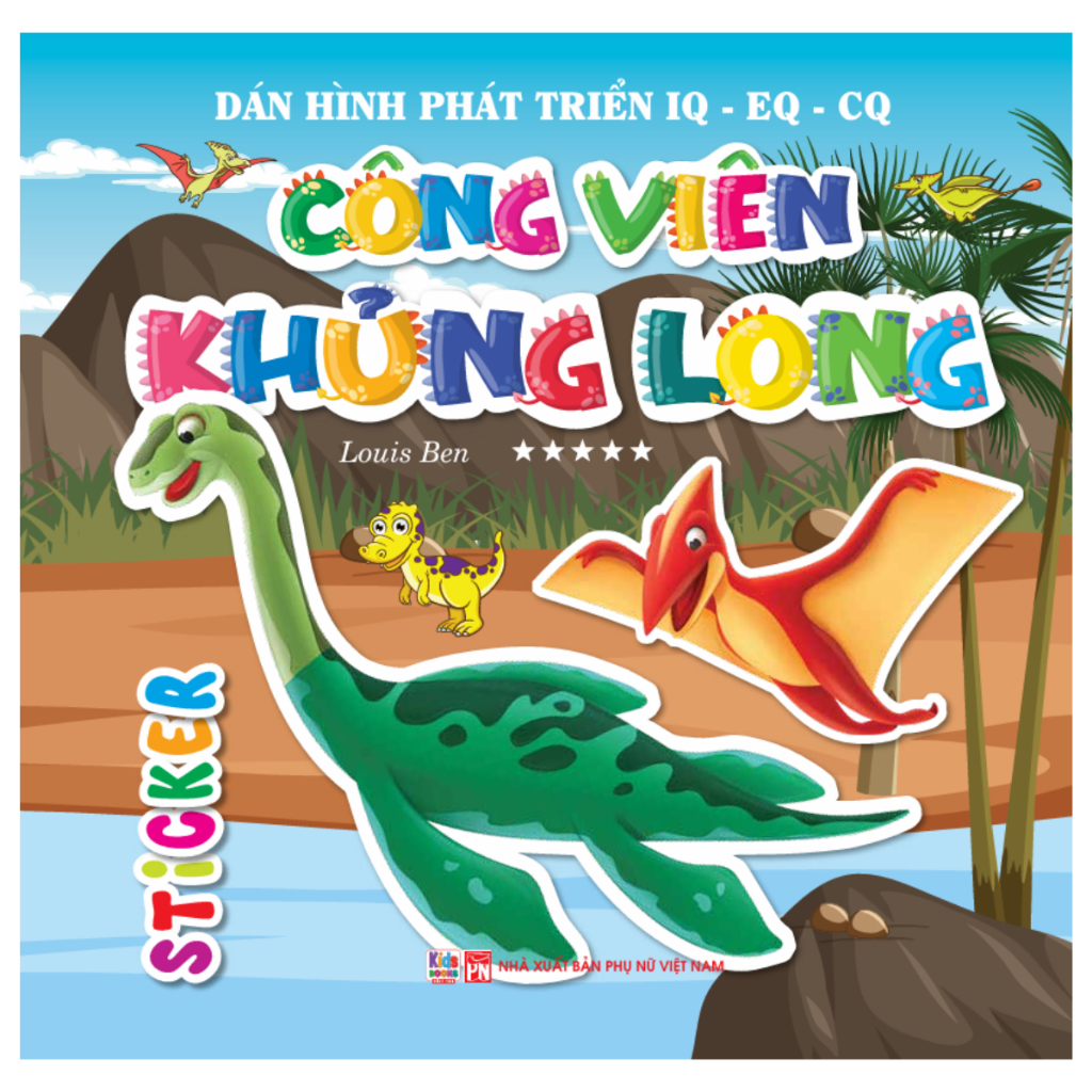 Bộ Dán Hình Phát Triển IQ-EQ-CQ - Công Viên Khủng Long - Tập 5 - Ảnh 2