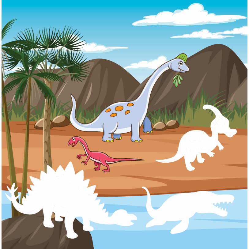 Bộ Dán Hình Phát Triển IQ-EQ-CQ - Công Viên Khủng Long - Tập 5 - Ảnh 6