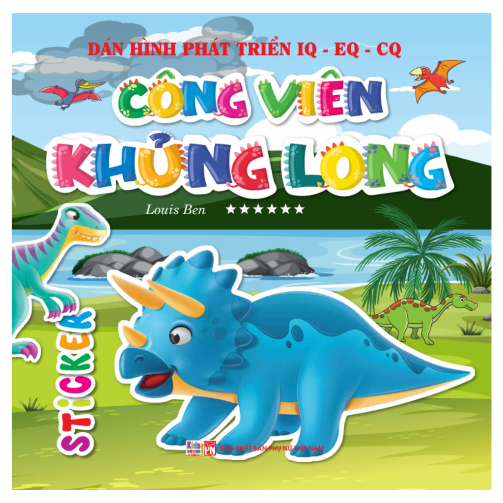 Bộ Dán Hình Phát Triển IQ-EQ-CQ - Công Viên Khủng Long - Tập 6 - Ảnh 2