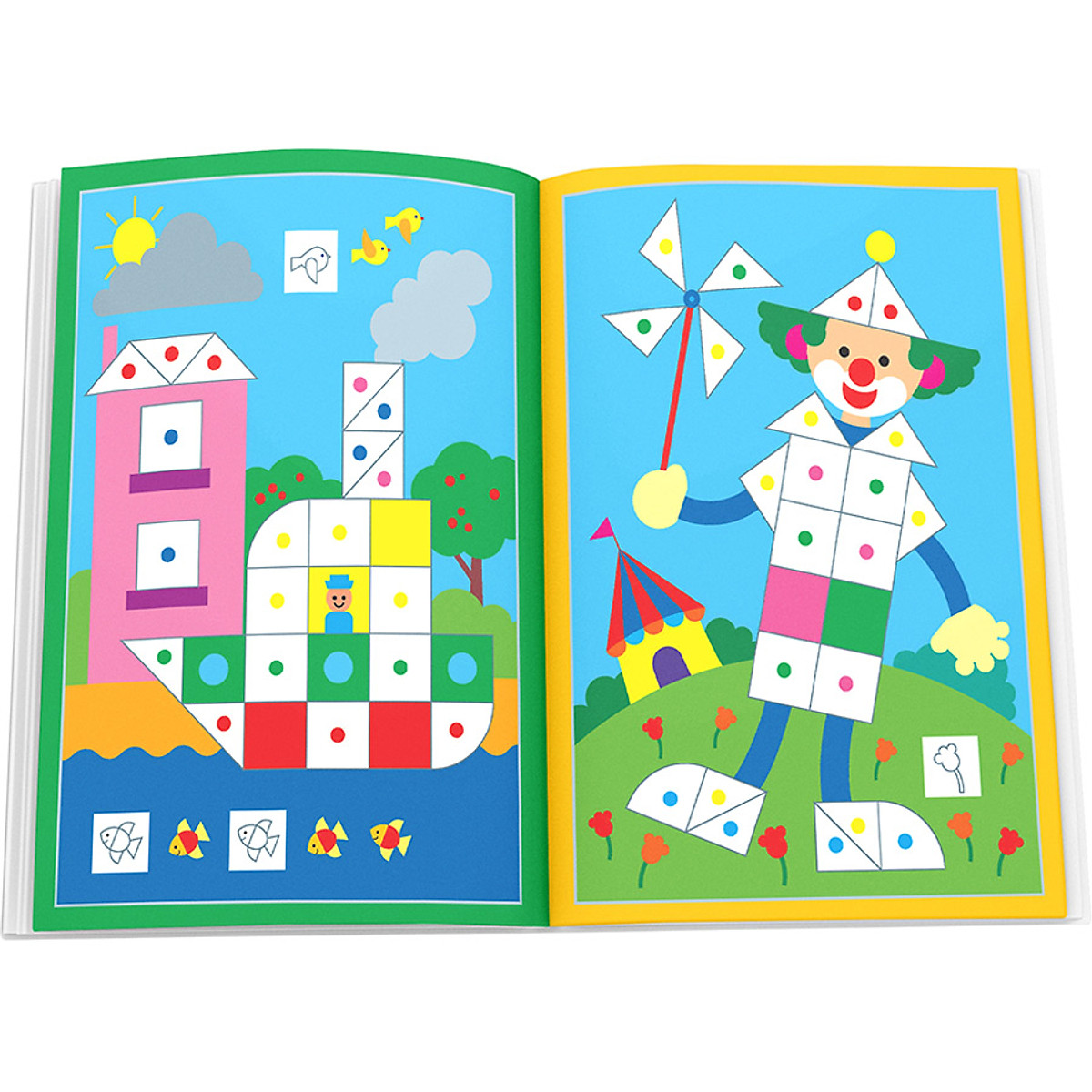 bộ dán hình sáng tạo - quyển 1 - Ảnh 3