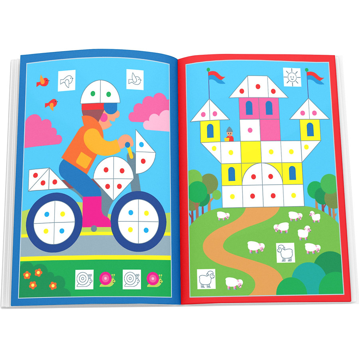 bộ dán hình sáng tạo - quyển 1 - Ảnh 5