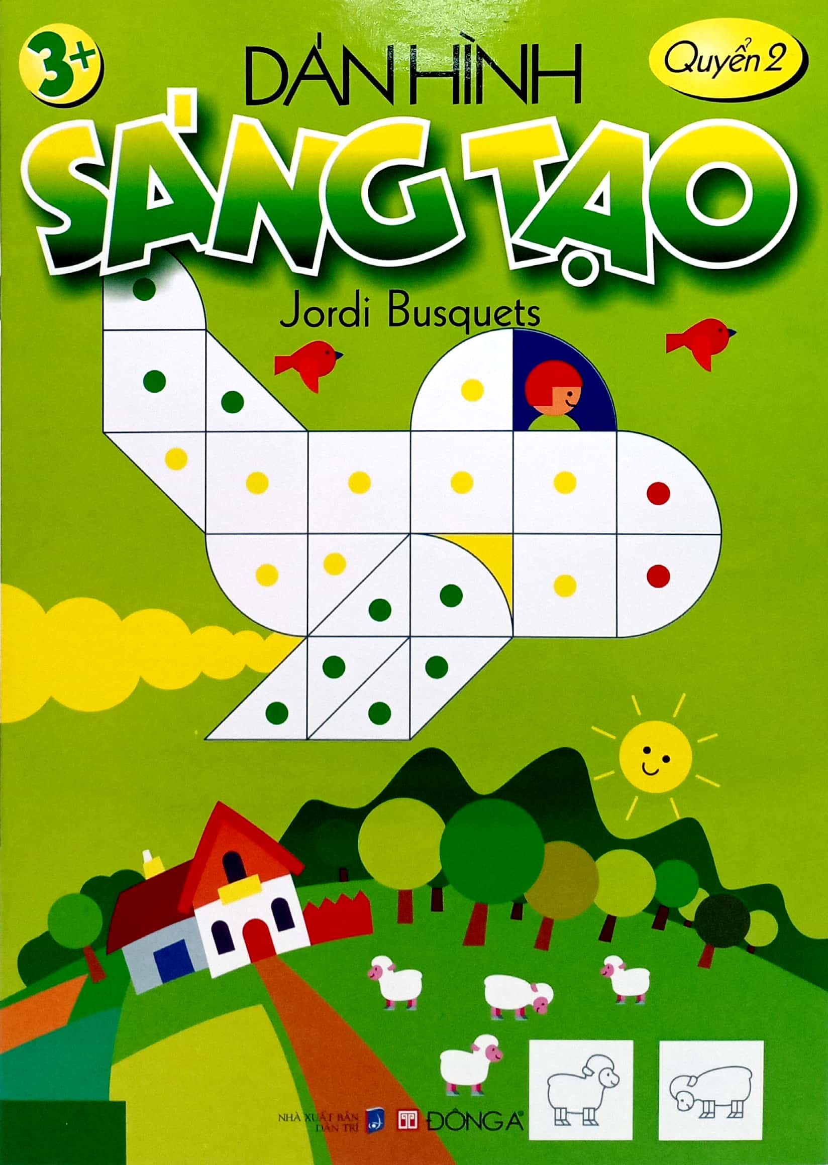 bộ dán hình sáng tạo - quyển 2 - Ảnh 2