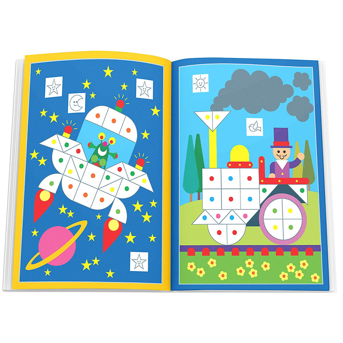 bộ dán hình sáng tạo - quyển 4 - Ảnh 5