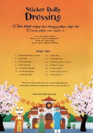 bộ dán hình sáng tạo trang phục búp bê - trang phục các nước 2 - Ảnh 3