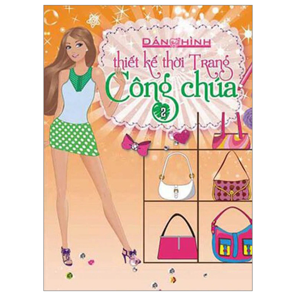 bộ dán hình thiết kế thời trang công chúa - tập 1 - Ảnh 7