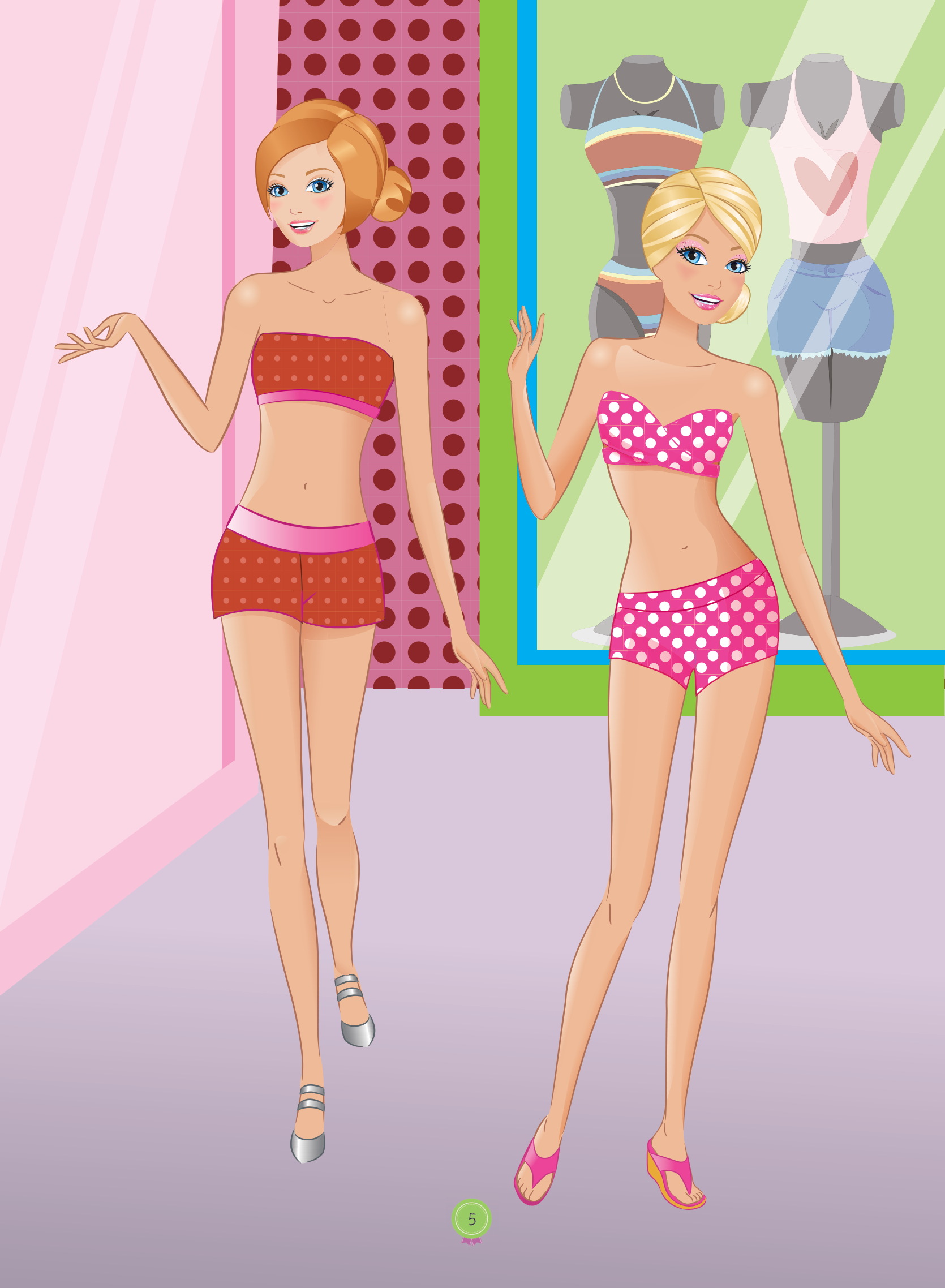 bộ dán hình thiết kế thời trang công chúa - tập 2 - Ảnh 11