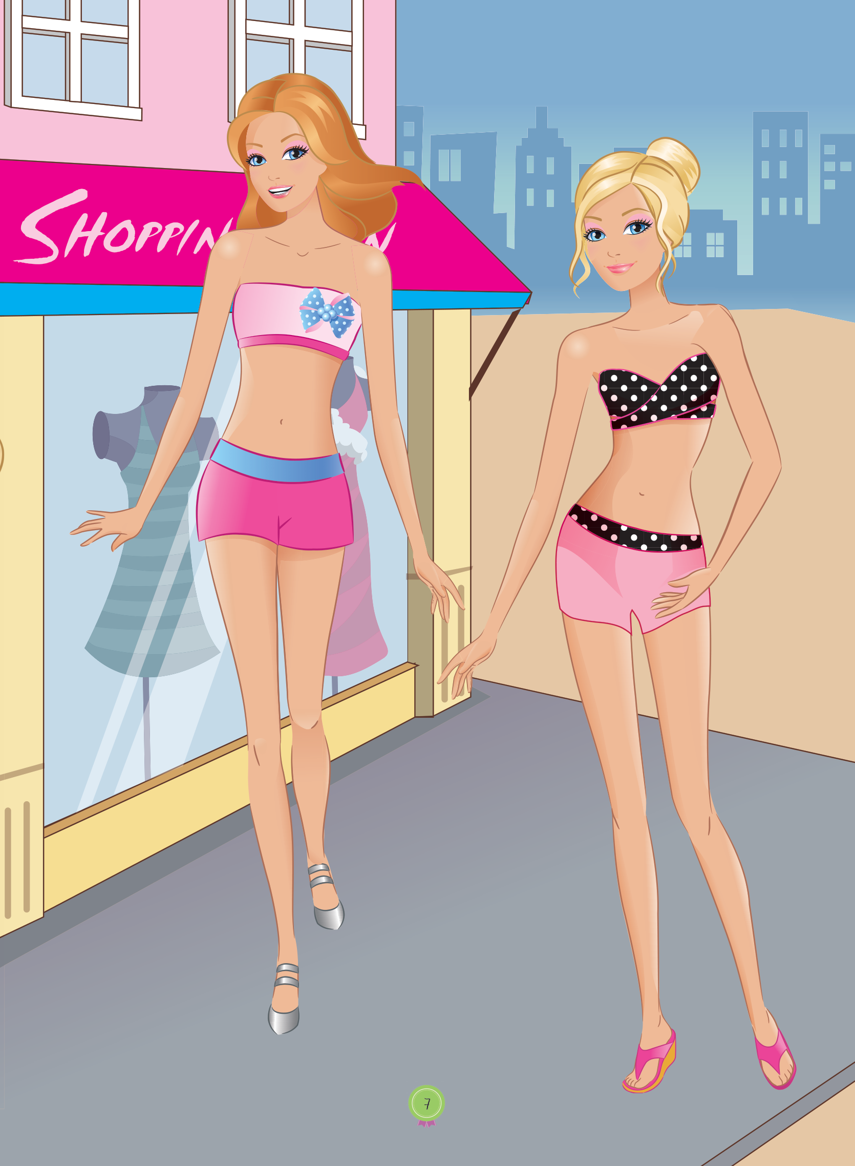 bộ dán hình thiết kế thời trang công chúa - tập 2 - Ảnh 13