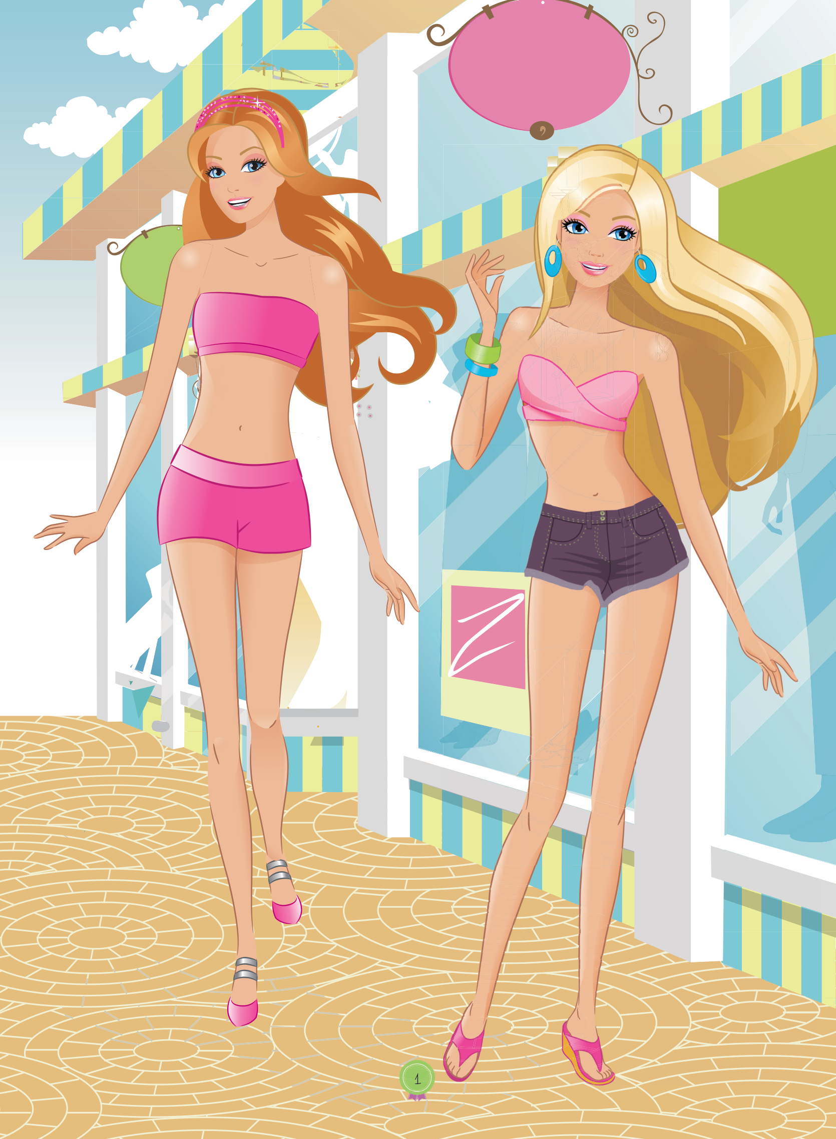 bộ dán hình thiết kế thời trang công chúa - tập 2 - Ảnh 4