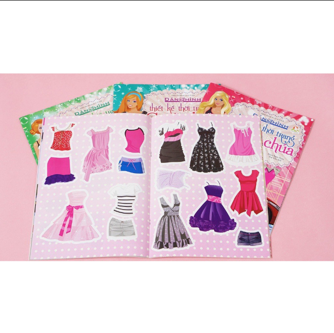 bộ dán hình thiết kế thời trang công chúa - tập 2 - Ảnh 5