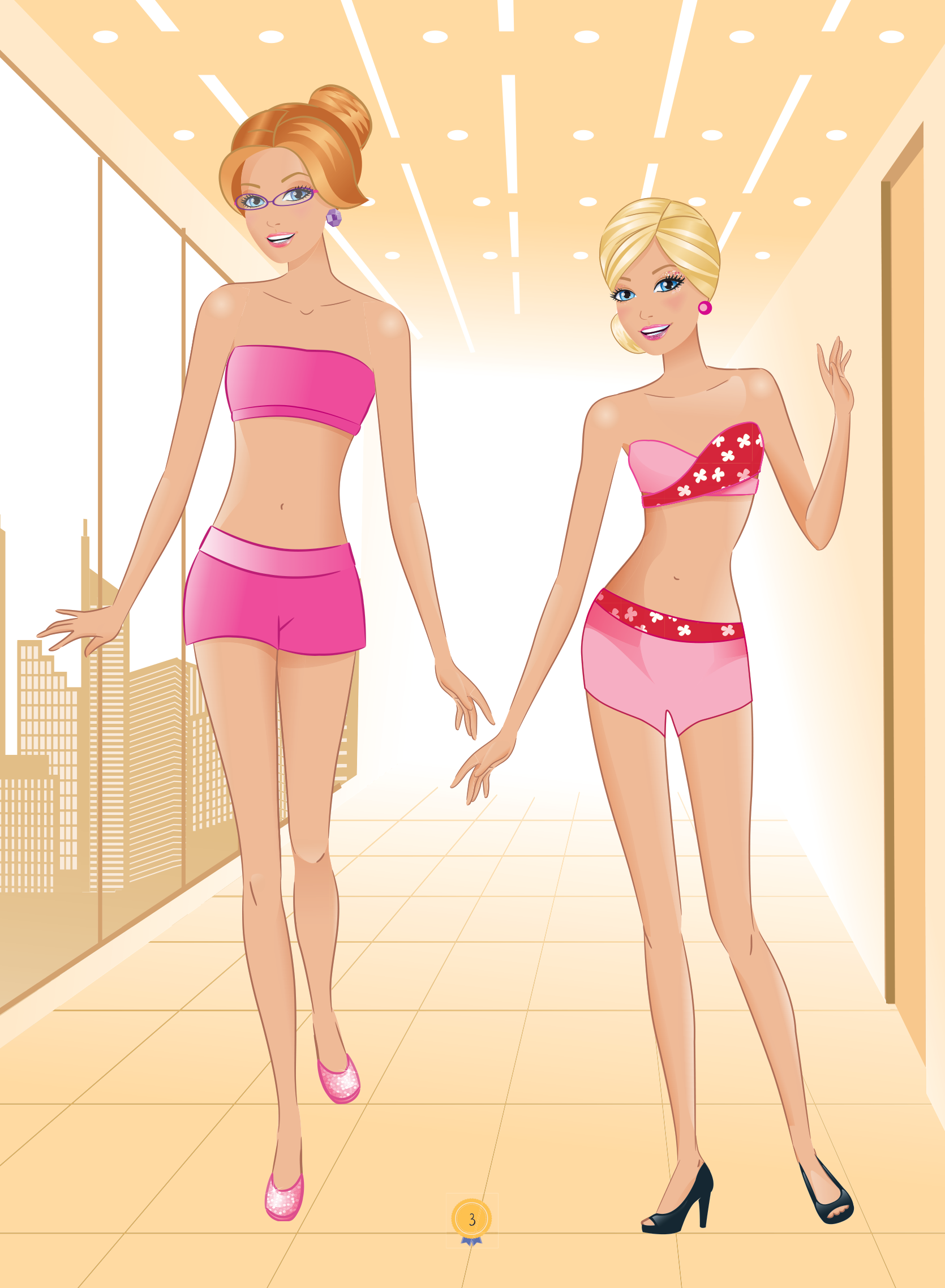 bộ dán hình thiết kế thời trang công chúa - tập 3 - Ảnh 7