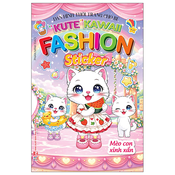 Bộ Dán Hình Thời Trang Cho Bé - "Kute" Kawaii Fashion Sticker - Gà Con Đáng Yêu - Ảnh 2