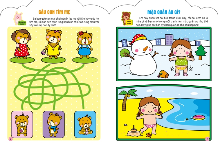 bộ dán hình thông minh (dành cho các bé từ 3 đến 6 tuổi) - tập 2 - Ảnh 3