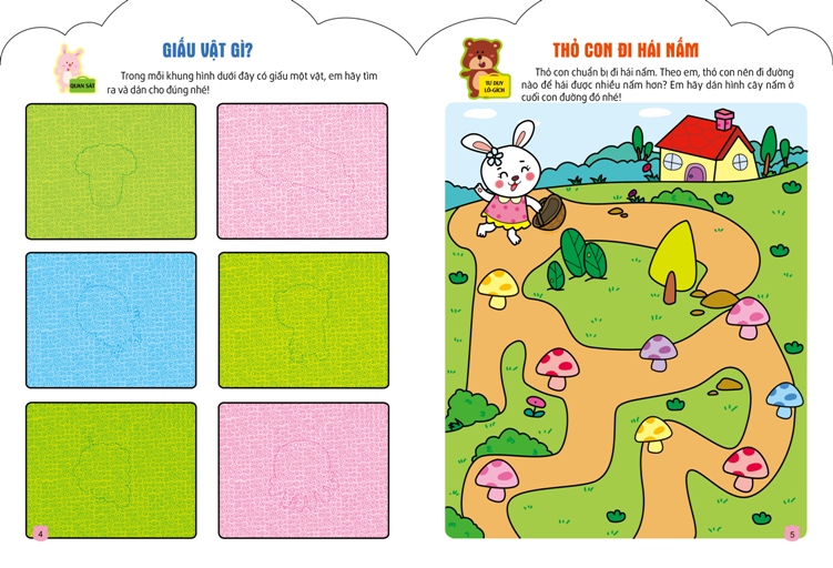 bộ dán hình thông minh (dành cho các bé từ 3 đến 6 tuổi) - tập 3 - Ảnh 3