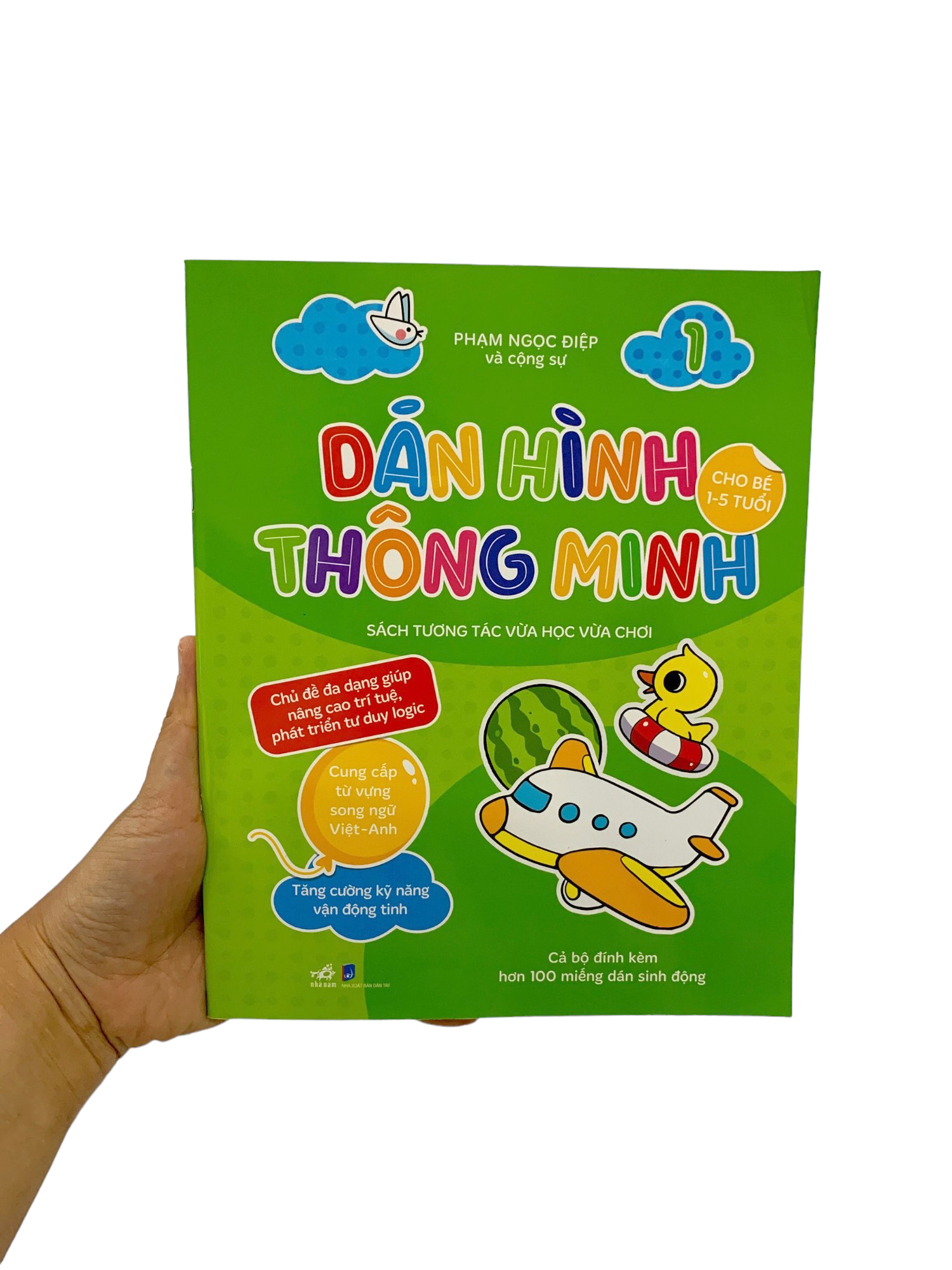 bộ dán hình thông minh - sách tương tác vừa học vừa chơi - tập 1 (dành cho bé 1-5 tuổi) - Ảnh 9