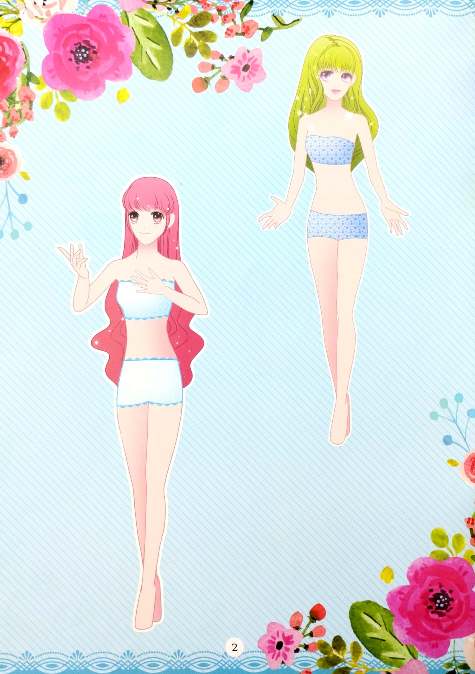 bộ dán hình trang phục công chúa 1 - công chúa tinh nghịch - Ảnh 4