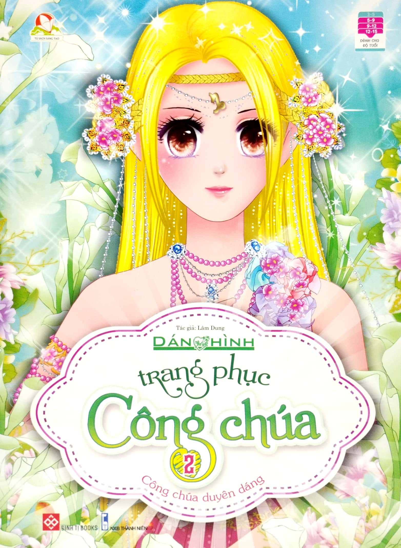 bộ dán hình trang phục công chúa 2 - công chúa duyên dáng - Ảnh 2