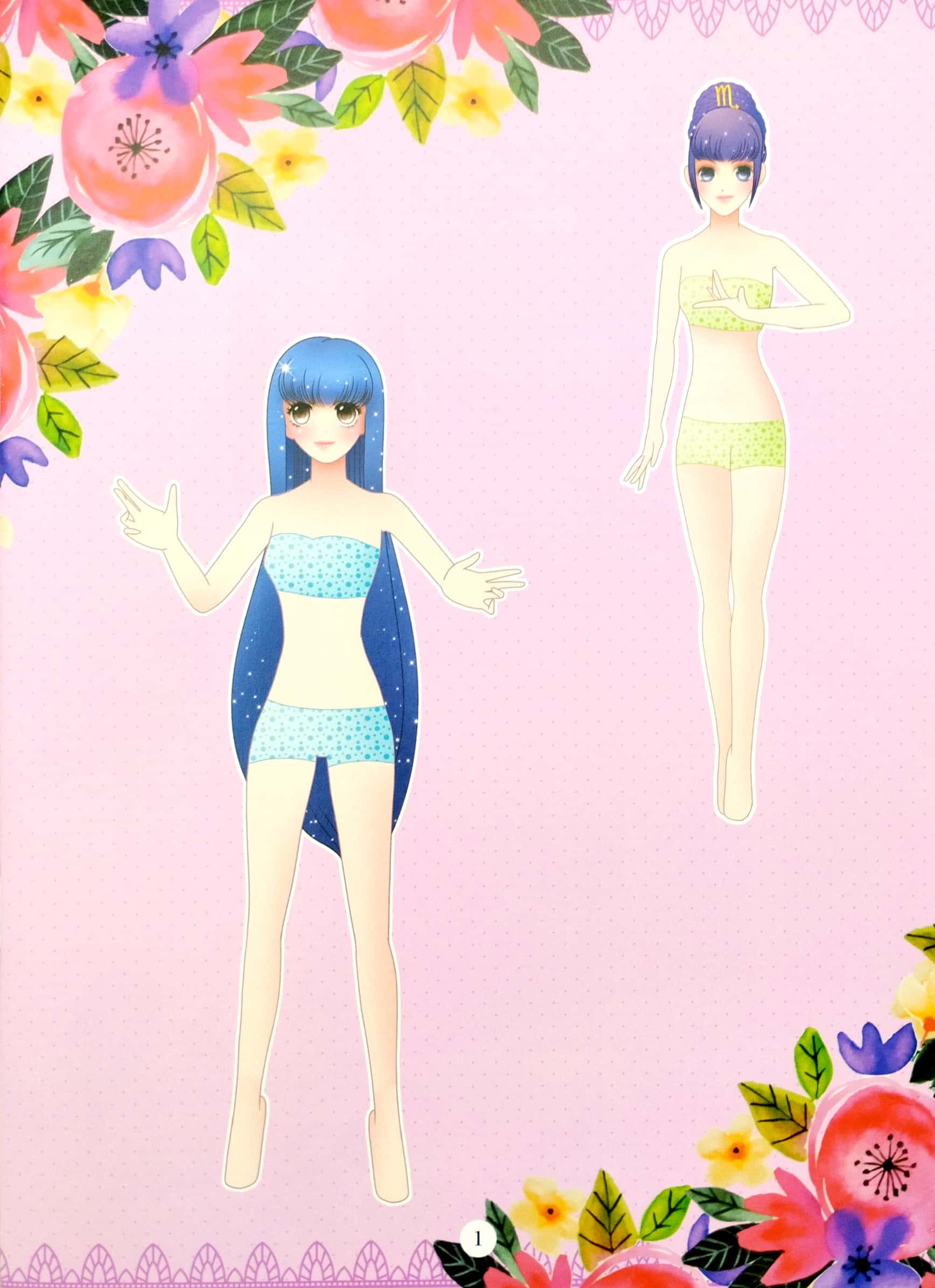 bộ dán hình trang phục công chúa 2 - công chúa duyên dáng - Ảnh 3