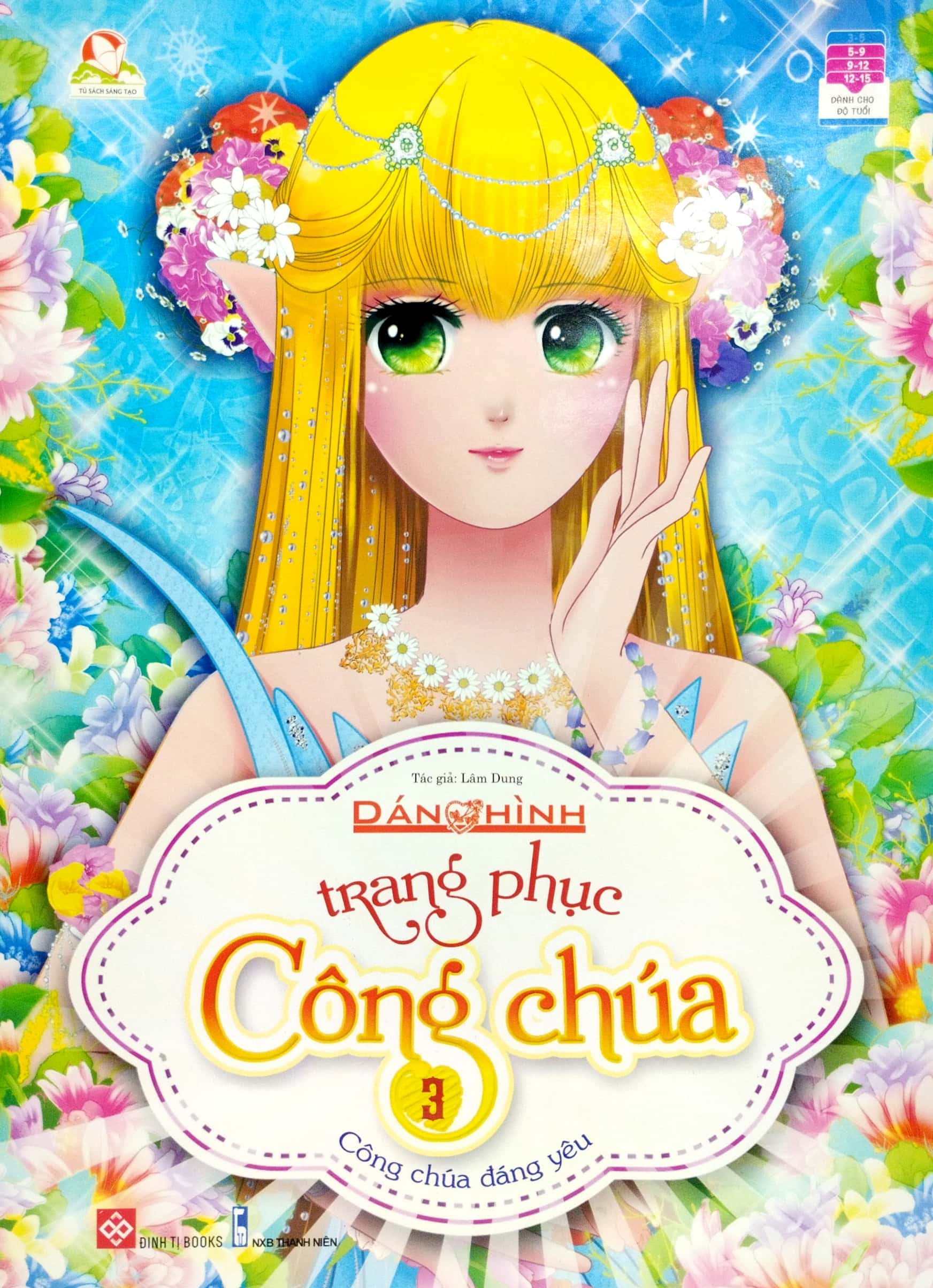 bộ dán hình trang phục công chúa 3 - công chúa đáng yêu - Ảnh 2