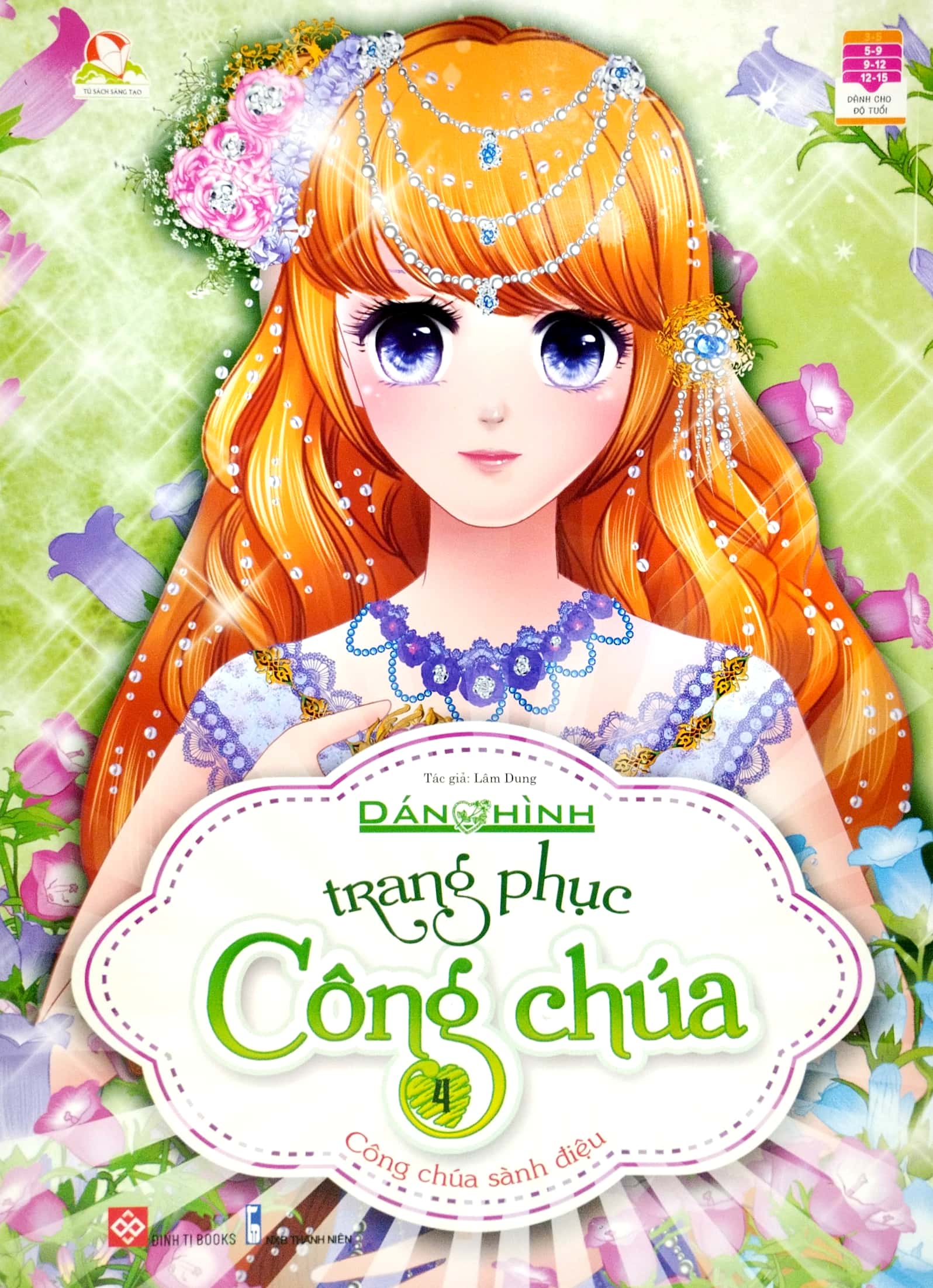 bộ dán hình trang phục công chúa 4 - công chúa sành điệu - Ảnh 2