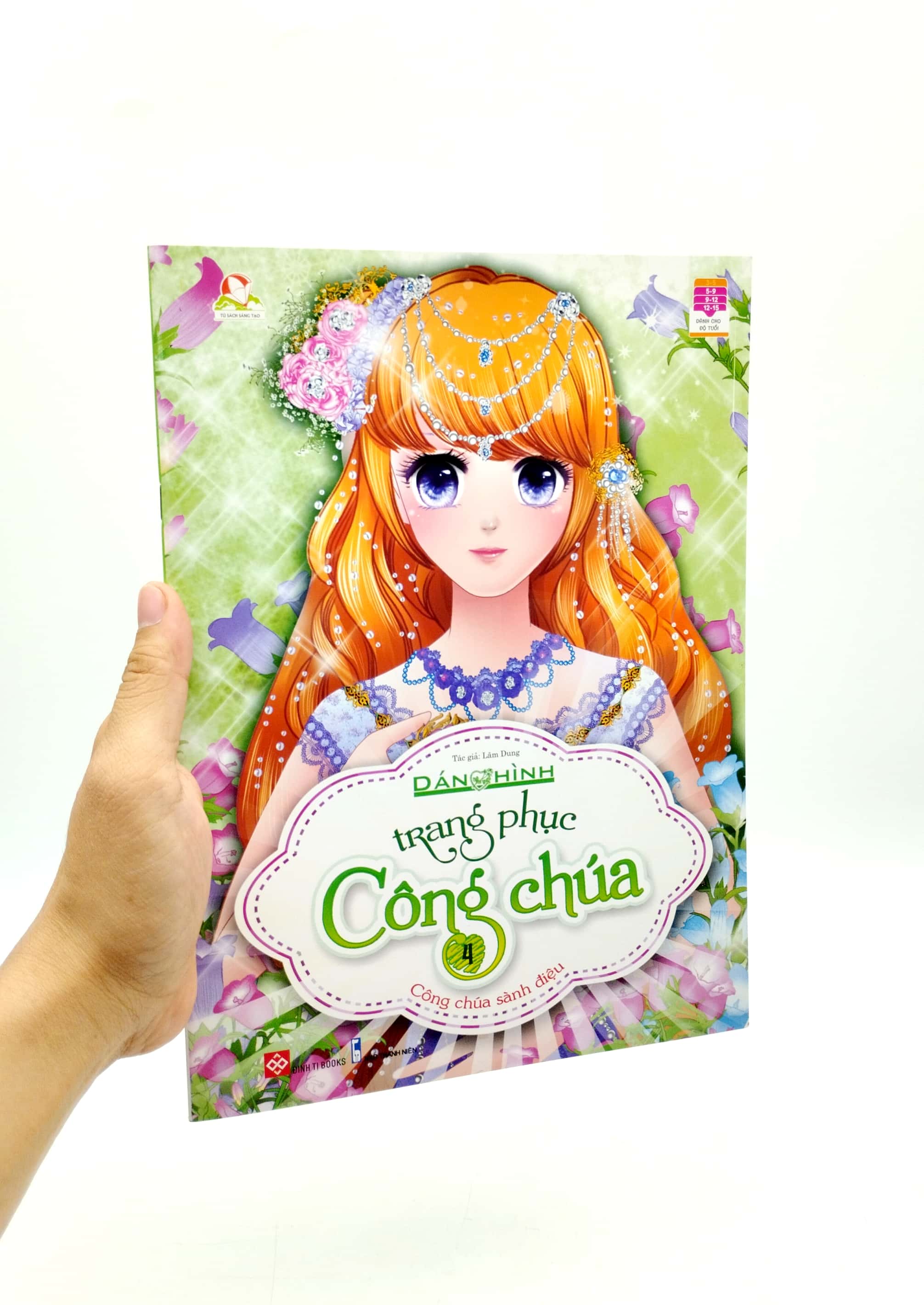 bộ dán hình trang phục công chúa 4 - công chúa sành điệu - Ảnh 7