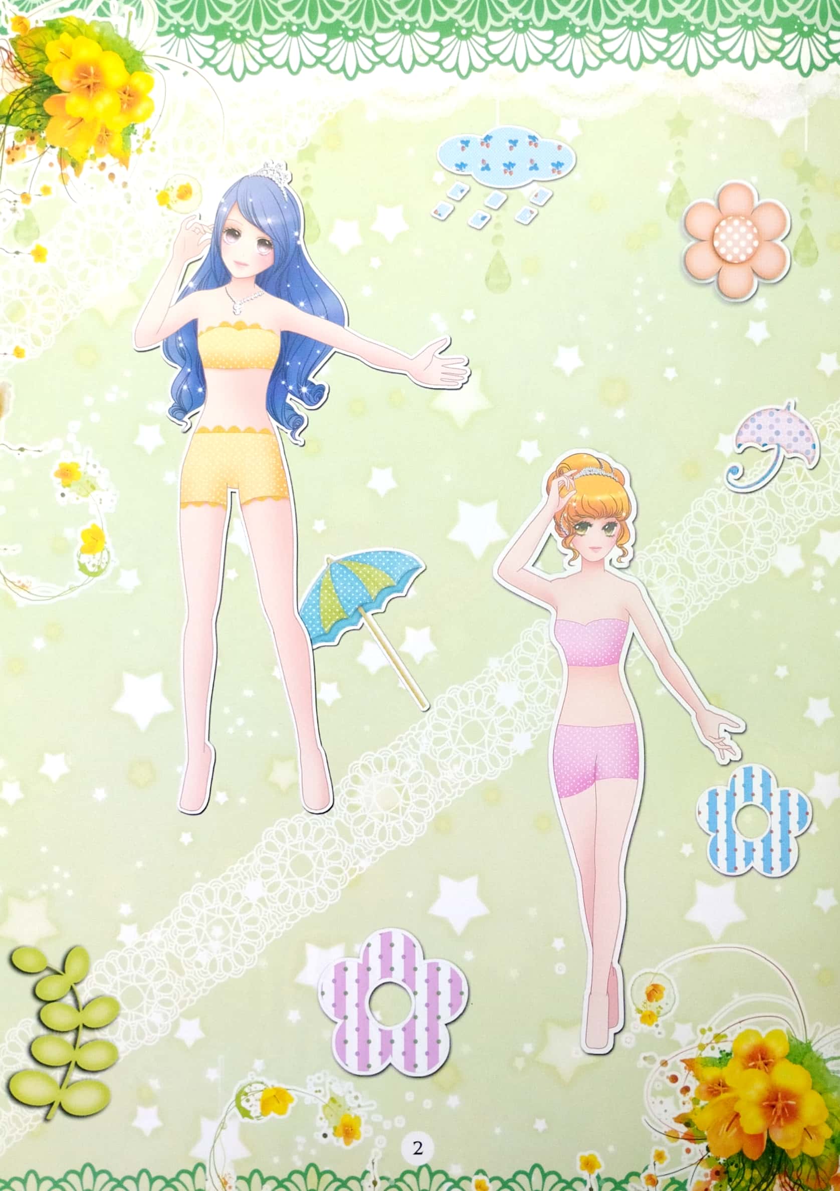 bộ dán hình trang phục công chúa 6 - công chúa kiêu sa - Ảnh 4