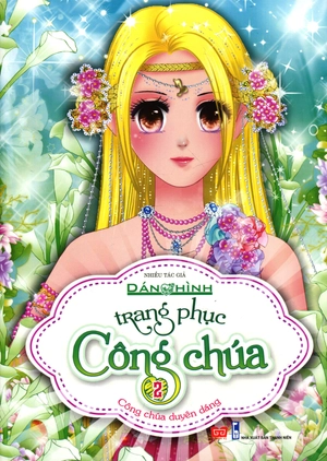 bộ dán hình trang phục công chúa - tập 2 - công chúa duyên dáng - Ảnh 2