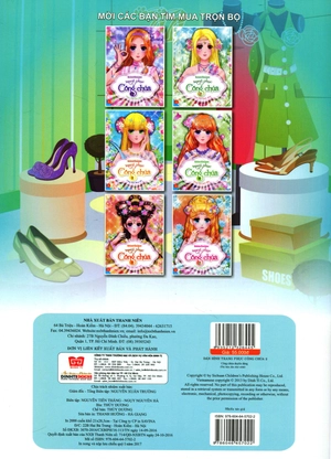 bộ dán hình trang phục công chúa - tập 2 - công chúa duyên dáng - Ảnh 6