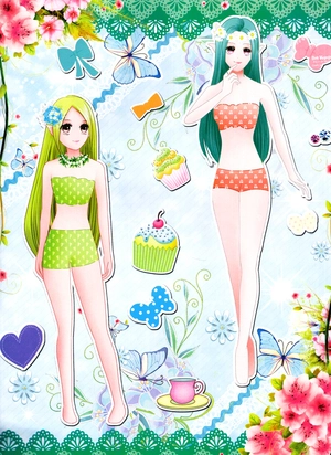 bộ dán hình trang phục công chúa - tập 3 - công chúa đáng yêu - Ảnh 3