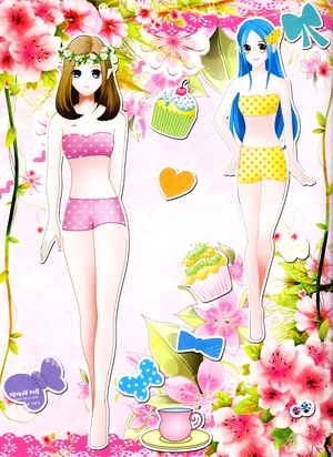 bộ dán hình trang phục công chúa - tập 3 - công chúa đáng yêu - Ảnh 6